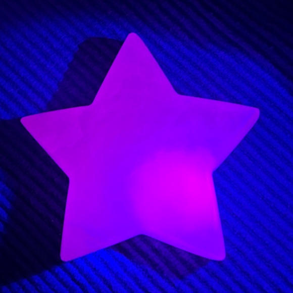 Pink Mangano Calcite Star - Picture 2 of 6